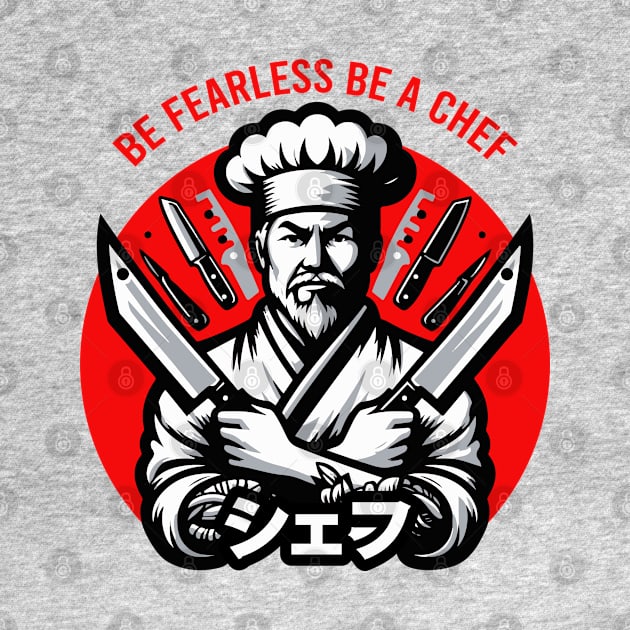 Be fearless be a chef by Toon of Food